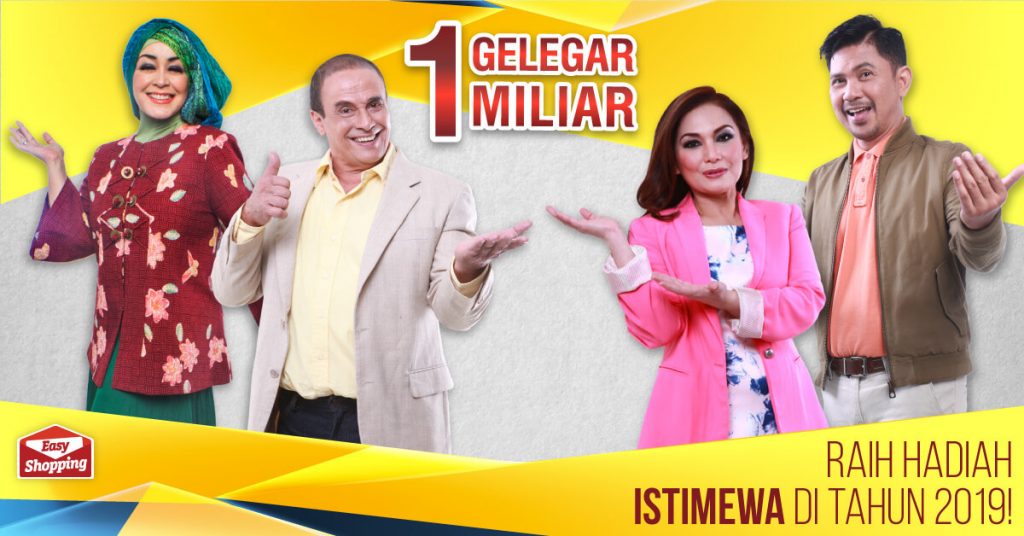 Hadiah Gelegar 1 Miliar Easy Shopping di Tahun 2019